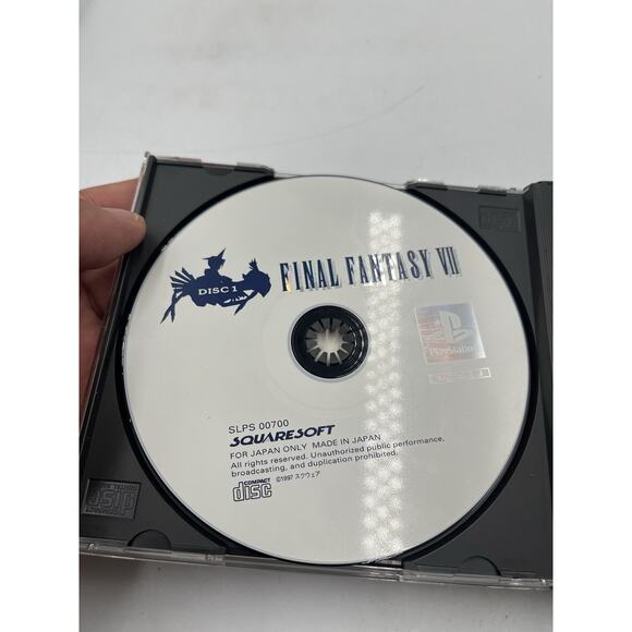 Final Fantasy VII 7 PS1 PlayStation 1 Japan Ver. - Picture 3 of 9